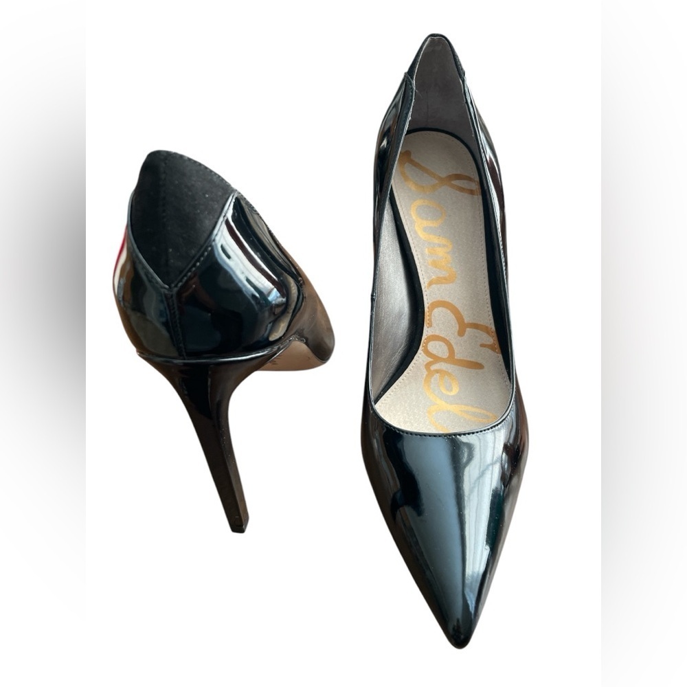 Sam Edelman Elegant Black Stiletto Heels - Picture 4 of 5